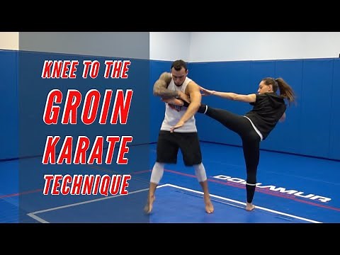 Knee to the Groin Karate Technique | SamuraiFT Self Defense