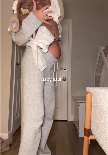 Cool neutral baby clothes!!! 🐻 #babyhaul #pregnancy #coolkids