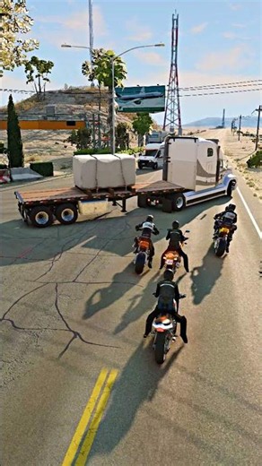Realistic Highway Car Crashes #232