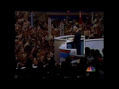 Bill Clinton 1992 DNC Speech