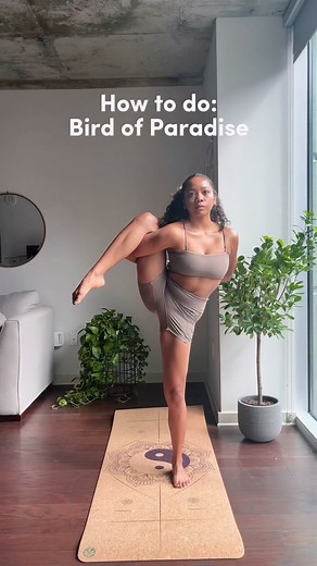 Bird of Paradise Yoga Pose Tutorial