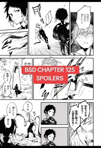 [BSD CHAPTER 125 SPOILERS] Shin Soukoku get in a fight 🥺 | #BungouStrayDogs #BSD |