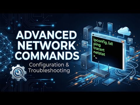 Advanced Network Configuration & Troubleshooting Commands in Windows | #ccna #troubleshooting