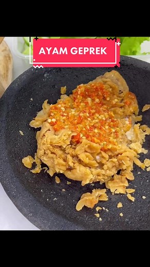 Resep Ayam Geprek Super Enak dengan Sambal Bawang