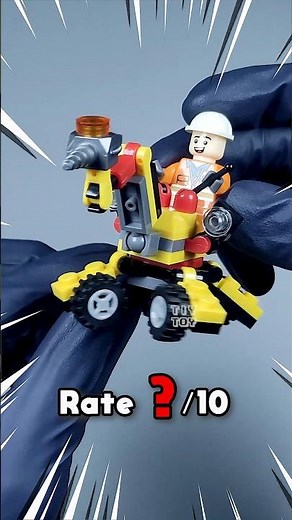 🚨 MOC Drill Excavator Built Tutorial City Rescue Building Block 乐高 レゴ 레고 ЛЕГО