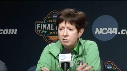Watch Muffet McGraw's passionate answer on women in leadership