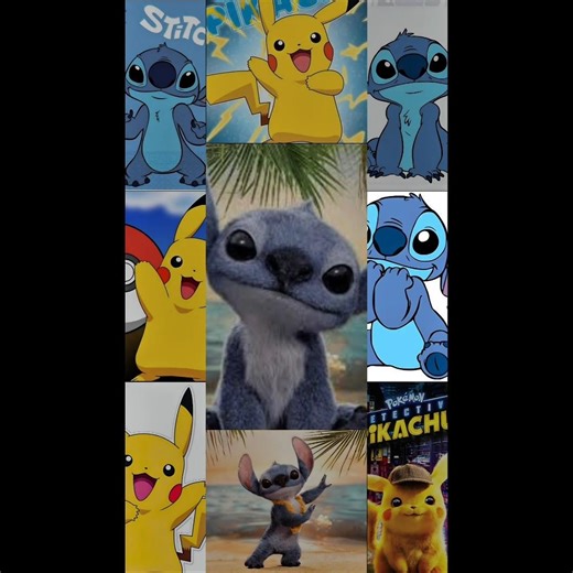 STICH VS PIKACHU🤯🤯🔥💧