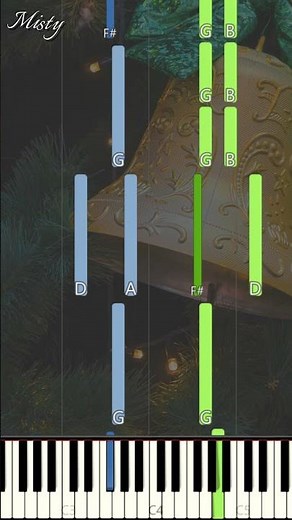 🎹🎄JINGLE BELLS - (EASY PIANO TUTORIAL)