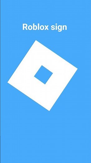 ROBLOX SIGN