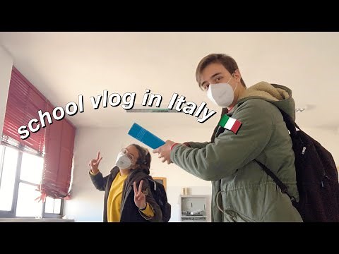 What HIGH SCHOOL in ITALY is really like in 2021 | school vlog