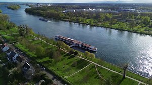 Boat, Barge Stopped, Barge. Free Stock Video