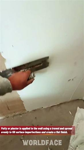 Perfect Wall Plastering Technique | Smooth Putty Application