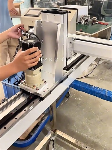 automatic XYZ 3 axis linear motion actuator system #rackandpinion#linearactuator #linearslidingtable #linearmodule #automation
