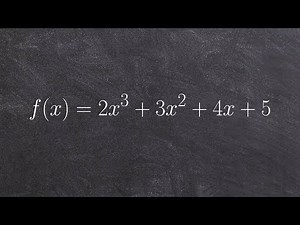 How the number of sign changes of a polynomial helps us determine the number or real zeros