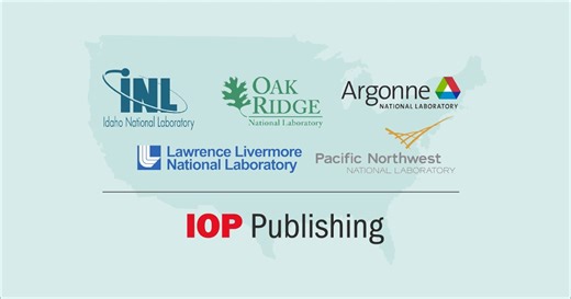 We are advancing #OpenAccess to research at scale with our latest #TransformativeAgreement in the #UnitedStates! Researchers from five prominent National Laboratories in the US can now publish their work with IOP Publishing openly and free of cost! Argonne National Laboratory, Idaho National Laboratory, Lawrence Livermore National Laboratory, Oak Ridge National Laboratory and Pacific Northwest National Laboratory join a growing number of academic institutions that drive the growth of OA through 