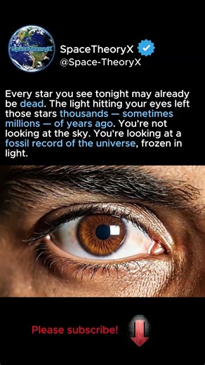 Every Star You See Tonight Might Already Be Dead #space #astrophysics #spacefacts #planet #universe