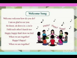 Welcome Song- Ennum Ezhuthum (4,5- std) English