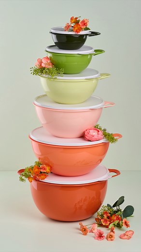 🌈 Stir up some kitchen magic with our Thatsa Bowl! Your go-to for mixing masterpieces and serving up smiles. Grab yours now and make every meal a masterpiece! 🍲💫 #MixServeRepeat #ThatsaBowlMagic 🍽️👨‍🍳 Contact your independent rep or visit tupperware.com or tupperware.ca | Tupperware Brand