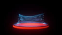 Audio Wave Sound Spectrum Analyzer, Sound Waves Frequency Graph In...