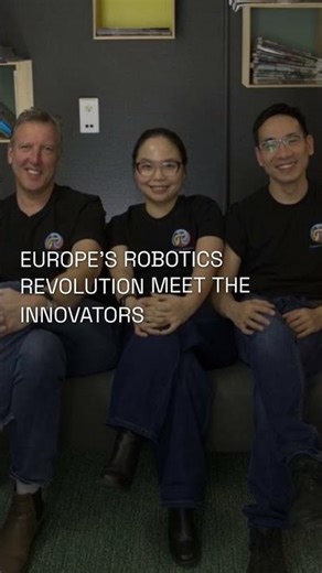 Europe's Robotics Revolution: Meet the Innovators #Shorts