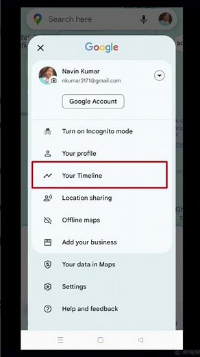 How to check Google locations history on Android #google #maps #smartphone #location #tips #tricks