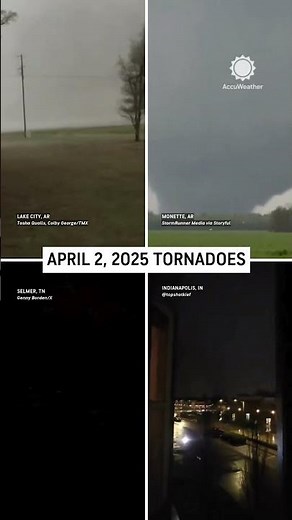 April 2, 2025 Tornadoes: Lake City/Monette, Selmer & Indianaopolis