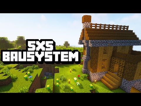 5x5 Bausystem | Minecraft für Anfänger 1.18 #48 | LarsLP