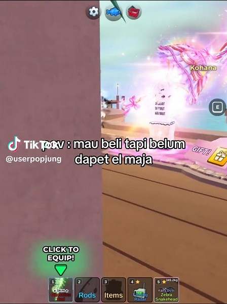 kasih gua el maja dulu talon baru gua beliiiii — #roblox #fishit