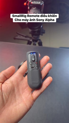 SmallRig Remote điều khiển cho máy ảnh Sony Alpha !!! Giá sale 850k #sonyalpha #remote #mayanh #vlog | Tran Cong Nghiep