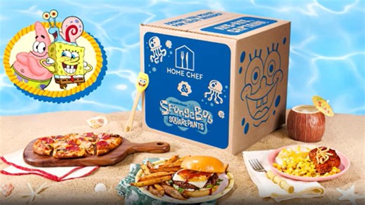 SpongeBob and Home Chef announce collab