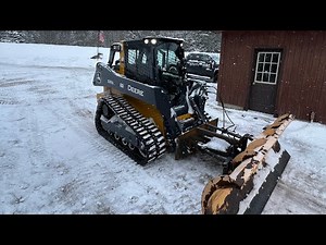 2024 John Deere 325 G high flow machine has arrived. first use plowing snow.