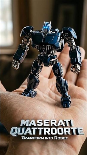Maserati Quattroporte Transforms Into Battle Robot 🤖 | AI Cinematic Short