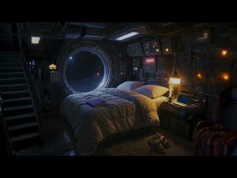 Elsewhere: Cozy Spaceship Cabin 🎵 Deep Space Sounds for Sleep