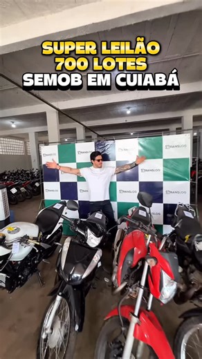 Vô Indica - Dicas de Cuiabá - Mato Grosso on Instagram: "🚨 SUPER LEILÃO ON-LINE DA SEMOB – CUIABÁ 🚨 Links do leilão: www.eblleiloes.com.br Vem aí uma grande oportunidade para quem quer economizar 👇 🔹 Mais de 700 lotes disponíveis 🔹 Leilão 100% on-line, com duração de 3 dias: 📅 19, 20 e 22 de dezembro 👀 Visitação presencial aos lotes (antes de arrematar): 📆 16, 17 e 18 de dezembro ⏰ Das 9h às 12h e das 14h às 16h 📍 Rua Manoel jose de arruda, 1102 - Jd Shangri-lá - Cuiabá 👉 Ideal para qu