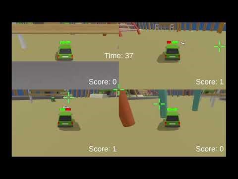 Corgi Battle Cars: Multiplayer Demo