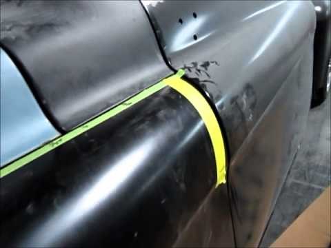 1955 Chevy truck fender modification. Part 3