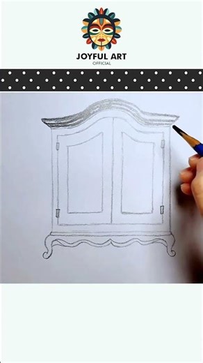 Sketch Stories | How to Draw Classic Cupboard Step by Step #drawing #howtodraw #sketchstories