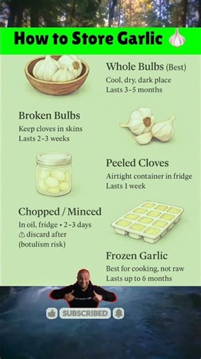 How to Store Garlic Like a Pro | Garlic Storage | Garlic Preservation #GarlicStorage