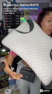 ‼️Lets just sleep Poduszka ortopedyczna 50x38cm‼️ Kod: Marivo Br975, cena: 100zł 💸 * z pianką memory foam * dla osób które śpią na boku * można prać w pralce * oddychająca * antyalergiczna Wystawiam fakturę vat ✅️ Pełna oferta produktów na MARIVO.PL 🌐 Wysyłka 18zł paczkomat, 18zł kurier 📨 Wysyłka zagraniczna według cennika DPD ✔️ Darmowa dostawa za zakupy za min 500zł 📦🎉 #marivo #marivoiwona #fyp #dc #rolka #reels #viral #polecane #surprise #niespodzianka #mysterybox #javs #wow #haha #lumpe