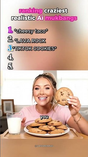 RANKING CRAZIEST REALISTIC AI MUKBANGS