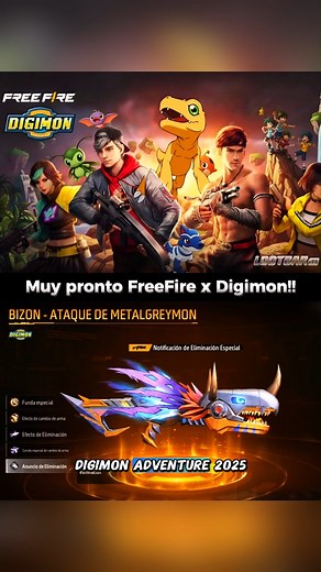 Mini actualizacion de la colaboración con Digimon 2025 😲 | Gabriel 26