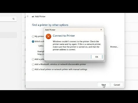 FIX!! ERROR MENAMBAHKAN PRINTER JARINGAN WINDOWS 11