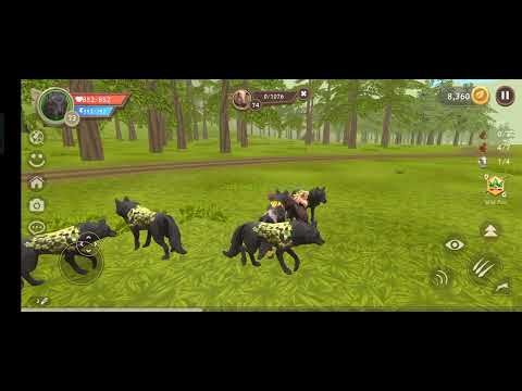 WildCraft Wolf Hunting Quest 🐺 Farm Forest Gameplay (Android + iOS)