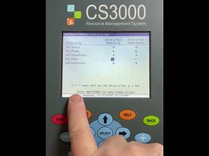 Adjusting On-at-a-Time Settings on the CS3000 Controller