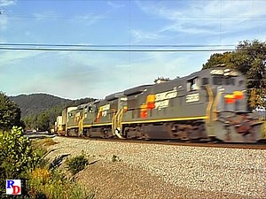 Almost pure Seaboard System lashups through Kentucky. Check out the Seaboard scheme on the coal car at Corbin! From the JPM show "Railfanning the Appalachian Region, Part 3" https://rfd.video/App3 | Railfan Depot