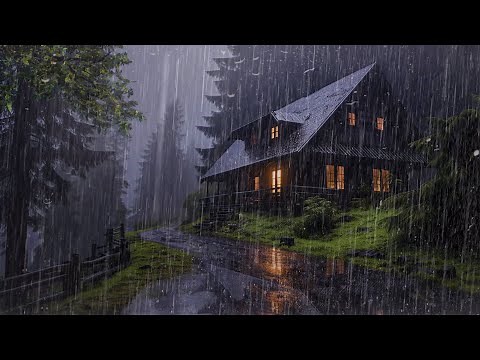 Gentle Night RAIN - Rain Sounds For Sleeping - Beat Insomnia, Relax, White Noise