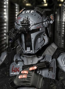 Galac-Tac Armor Gives Mandalorian Armor a Tactical Look