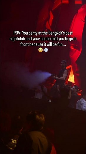 These are the vibes at Void Club in Bangkok 😈💨🇹🇭 #bangkok #void #nightclub #djs