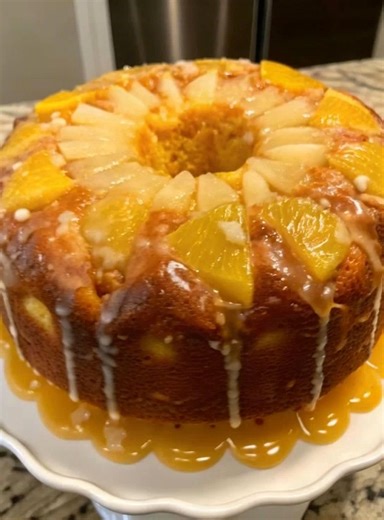 6.9K views · 87 reactions | Pineapple Pound Cake ✨ Ingredients: For...