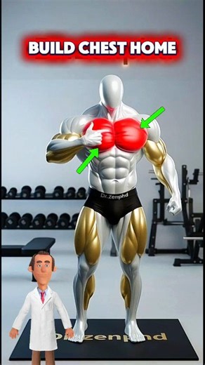 Your chest not growing even after push-ups? Here’s what to do at home using simple bodyweight push-ups to build chest size without gym or equipment. #chestnotgrowing #hereswhattodo #pushups #homeworkout #biggerchest #nogym #fitnessreels #usafitness #chestday | Drzenphd